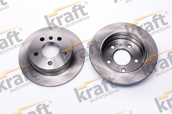 2X Bremsscheibe Kraft Automotive 6051120 FüR Mercedes W169 Klasse 258Mm Sports-image