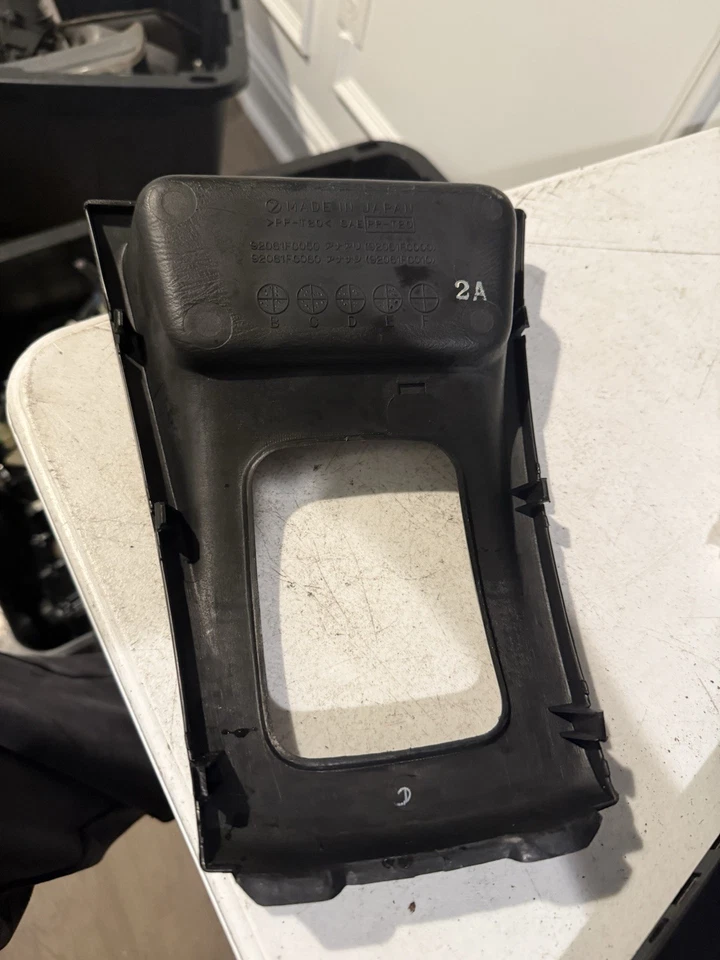 1998-2002 Subaru Forester авто пола переключатель ободок черный w/дерево зерно оригинальный 2001 - Изображение 3 из 4