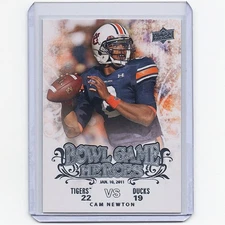 Cam Newton (Bowl Game Heroes) 2013 UD College Football Legends #BGH-CN Auburn QB