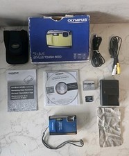 Olympus Stylus Tough 6000 10MP Digital Camera WEATHERPROOF OEM accessories Box