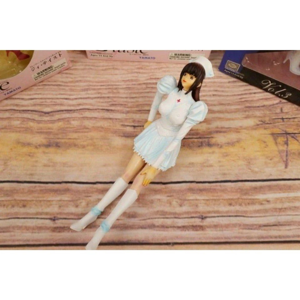 Lote de 4 bonecos de PVC Yamato G-Taste. - Imagem 2 de 4