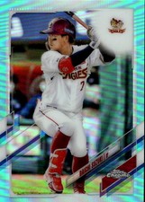 2021 Topps Chrome NPB Daichi Suzuki #161 Aqua Refractor Tohoku Rakuten 27C