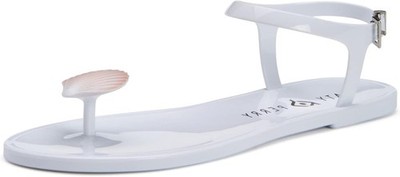 Katy Perry Women's The Geli Thong, Sea Shell White - Size 10 US