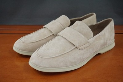 Vince Big Sur Loafer Shoes Womens Size 9 US Beige Suede Slip On Casual Comfort