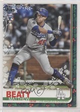 2019 Topps Holiday WalMart Mega Box Matt Beaty Matthew Beaty #HW79 g6p