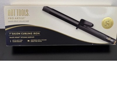 1'' Hot Tools Pro Artist  Digital Curling Iron 455F 120/220V  Lifetime Warranty