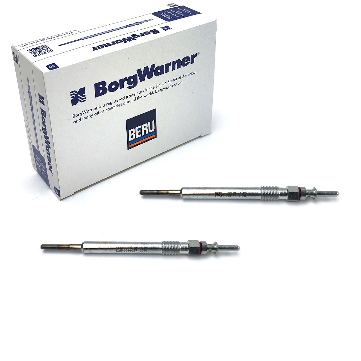 2X BERU Glow Plug GE118 For Mini R56 R55 R60 R57 R58 R61 R59 N47 12238572135