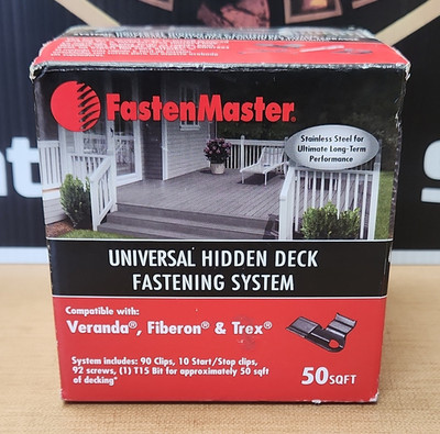 FastenMaster Universal Hidden Deck Fastening System #8 x 2in Star 92pk