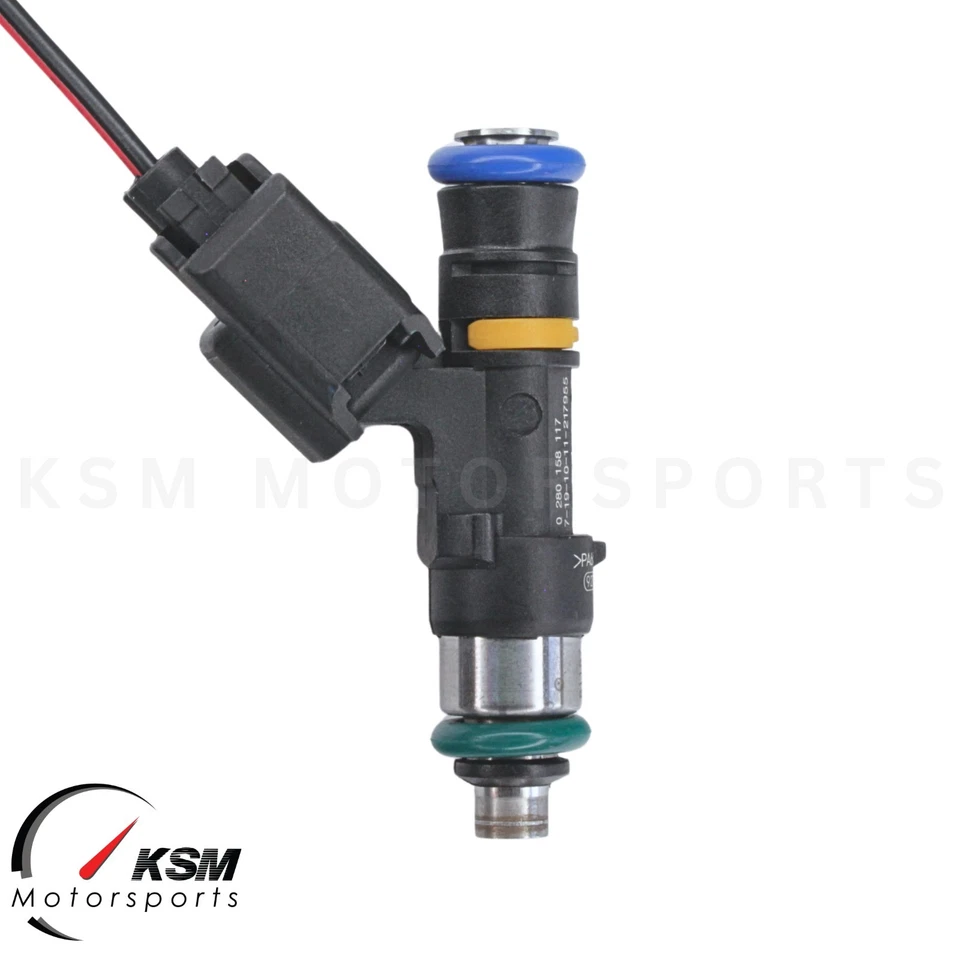 Set 6 x 850cc fuel injectors for NISSAN SKYLINE R33 GTS-T RB25DET FIT BOSCH EV14 - Image 4 of 4