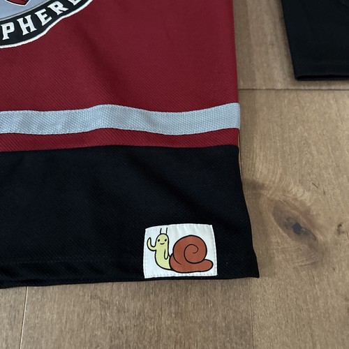 Maglia Hockey Adventure Time Marceline Cartoon Network Nightosphere taglia S/M nuova - Foto 2 di 5