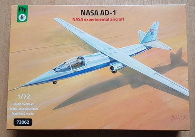 Fly - NASA AD-1 - Oblique-Wing Experimental Flugzeug - # 72062 - 1:72