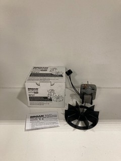 (1) Broan 120V 50 CFM Copper & Zinc Exhaust Fan Motor Model#BP27