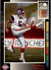 1992 Wild Card WLAF Football Cards