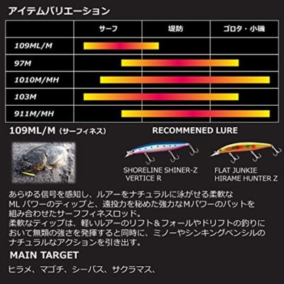 Daiwa Over There AGS 97m Spinning Rod Ship From Japan for