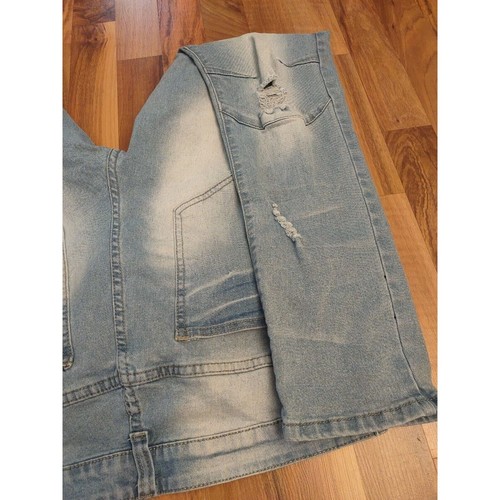 Mens Road Narrows Tall 38/31 Distressed Skinny Jeans - Picture 5 of 10