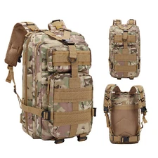 Military Tactical Backpack Daypack Bug Out Bag for Hiking Camping School Travel