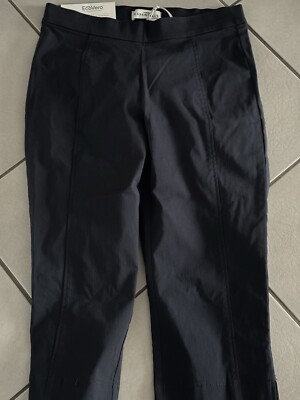 Damen Strechhose dunkelblau 3/4 Länge - Gr. 38 - Fehlkauf - zu eng - unbenutzt