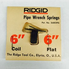 Ridgid 31565 COIL & FLAT SPRING (New) (SOLD INDIVIDUALLY)