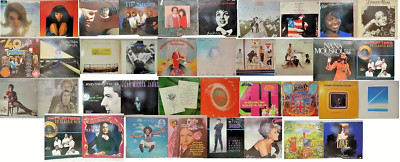 LPs Batch Lot of 40 Vinyls Pops.as you see. All good or better. Delivery by EVRI