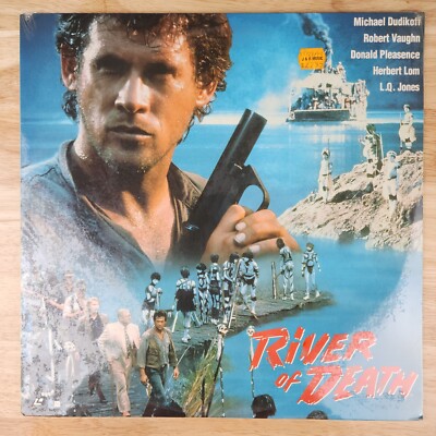 River Of Death Laserdisc LD Movie Extended Play Michael Dudikoff
