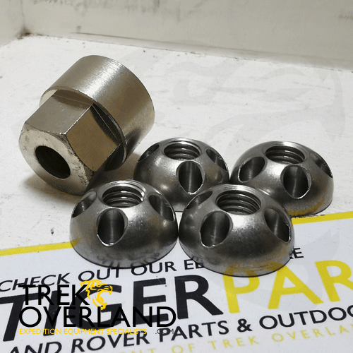 M8 Tamperproof Security Nuts & Key Great for Roof Tent / TentBox Security DA7331 - Picture 2 of 2