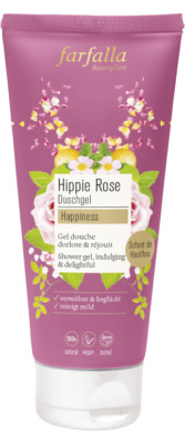 Farfalla Hippie Rose Duschgel 200ml vegan MHD 08/25