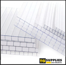 High Impact Anti-Fog 10mm Clear Polycarbonate Roofing Sheets Panels – UV Filter