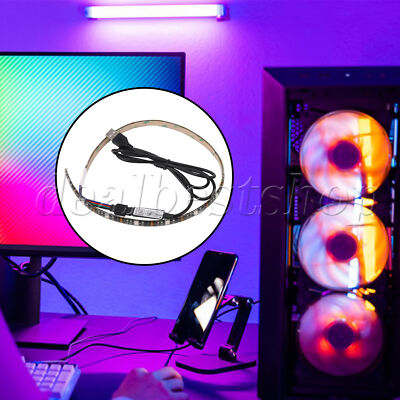Computer Case Light Strip for Bedroom Room Decoration 5V 4.8W 19.69''