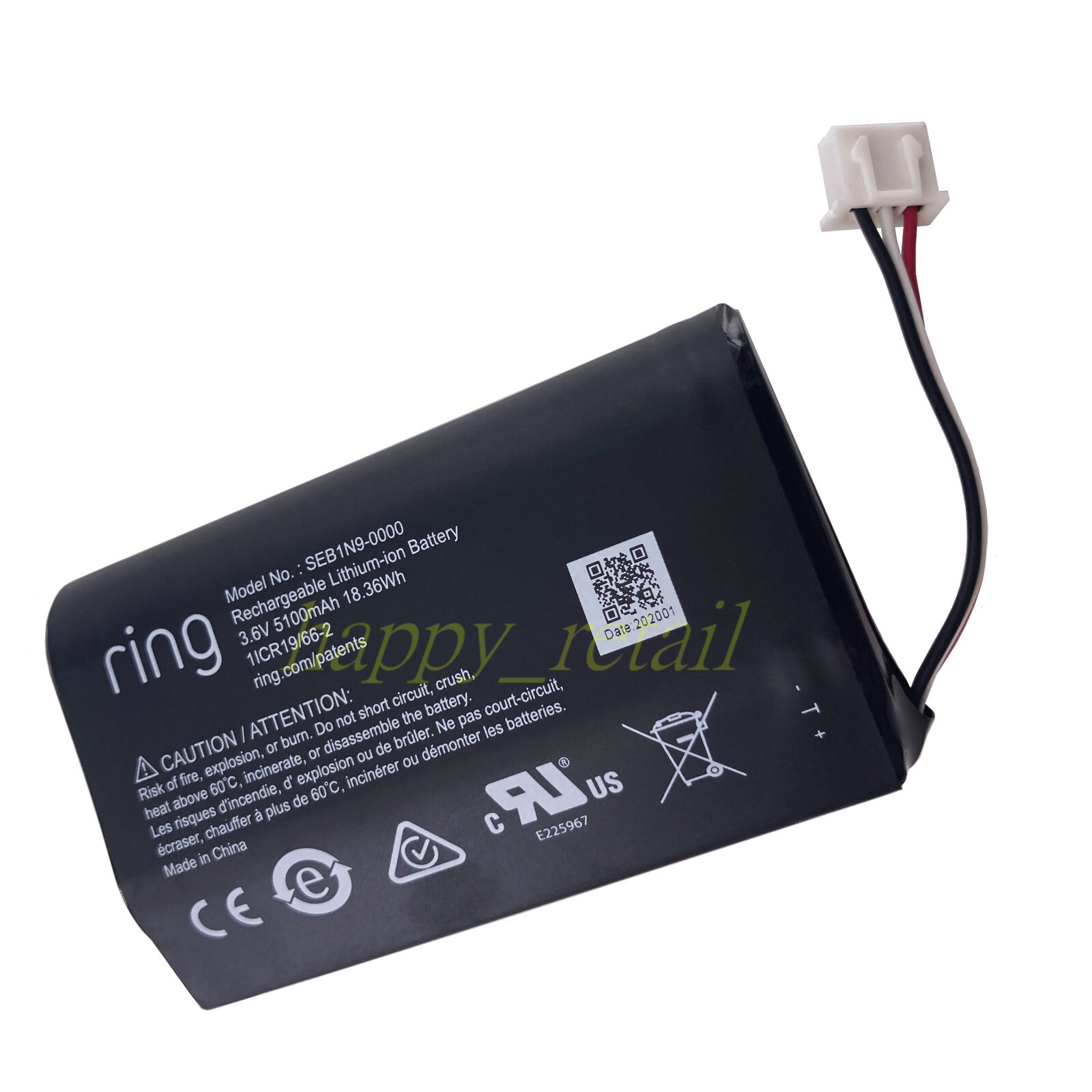 Batteria CELLONIC Per Ring Alarm Base Station 5200mAh,