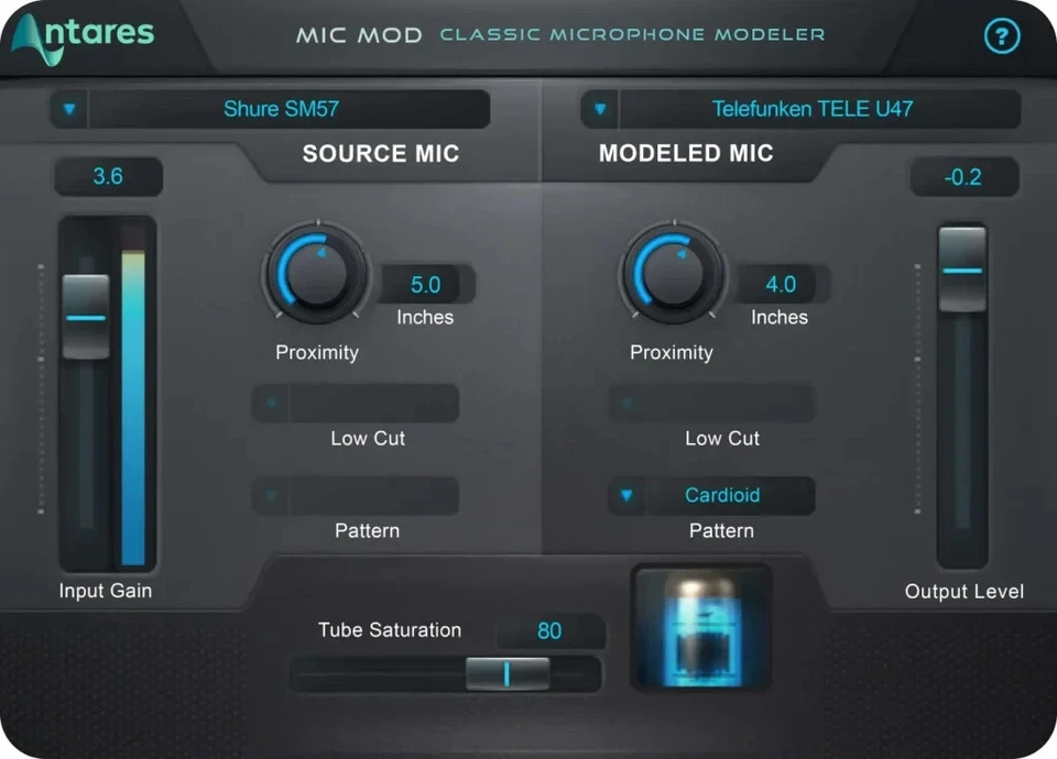 Antares Mic Mod Plug-in (Activation Card) Classic Microphone Modeling - Image 2 of 2