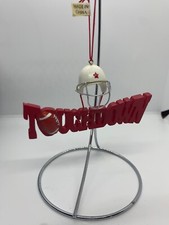 Giftcraft Football Helmet Touchdown Sports Christmas Ornament