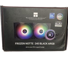 Thermalright Frozen Notte 240 Black ARGB Water Cooling CPU Cooler, 240 Black ...