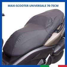 Coprisella per Maxi scooter universale biposto ecopelle sky nero impermeabile