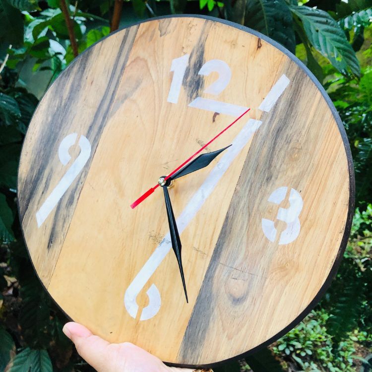 Wooden Wall Clock
