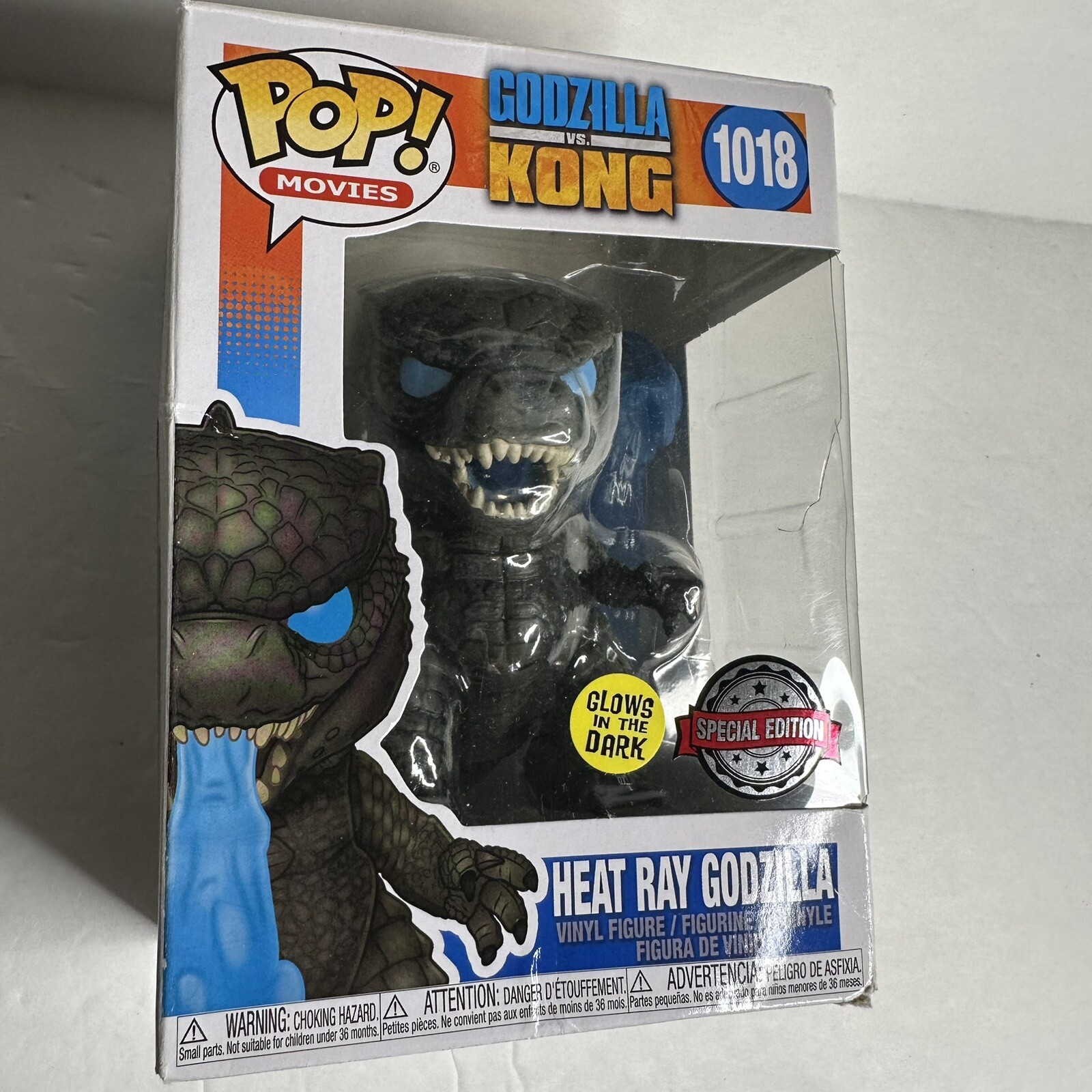 Funko Pop! Godzilla Vs. Kong: Heat Ray Godzilla 1018 Gitd Special Edition
