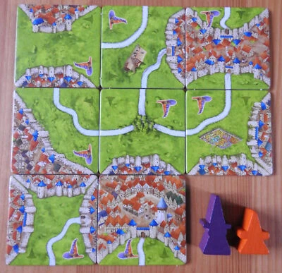 Carcassonne – Mage & Witch | Mini Expansion | New | English Rules