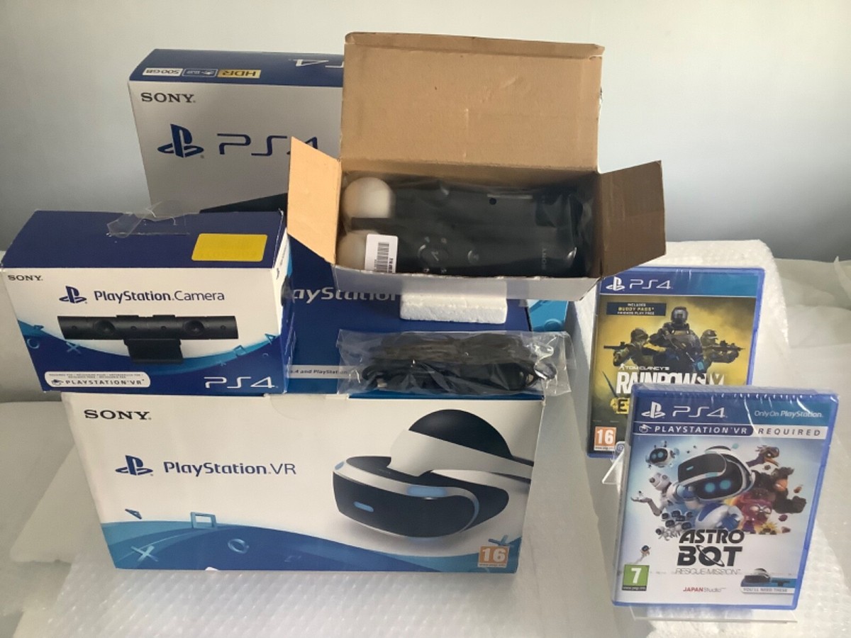 Console Kit Ps4 Vr Bundle With Console Sony PS4 PSVR Headset - Main Image