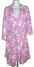 New Womens 2X 18W-20W Chemise and Robe Set Joyspun Poly/Spandex