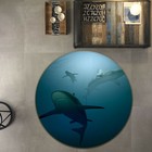 3D Ocean Shark C52 Animal Non Slip Rug Mat Round Elegant Carpet Wendy