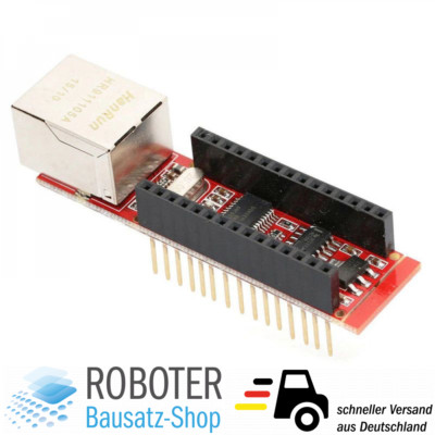 Arduino Nano V3 Ethernet Shield ENC28J60 SPI LAN Modul DIY-Elektronik IoT