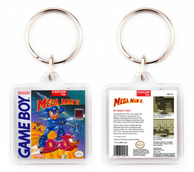 Mega Man II Game Junge Nintendo Schlüsselanhänger Keyring