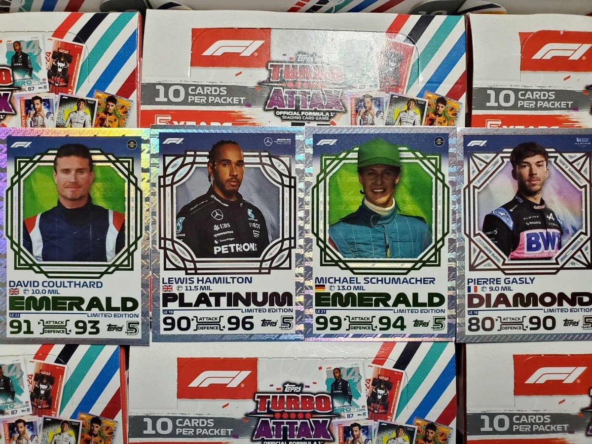 18パック Topps Formula 1 2024 Turbo Attax Topps Turbo Attax Formula 1 2024 - Random Mega Tin Contains
