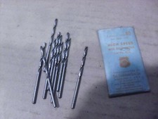 TEN !! Standard Tool # 40 HSS Drill Bits Made In USA