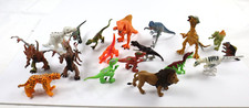 HUGE LOT of 18 Mixed Brands Dinosaur Prehistoric Plastic Toy Lot