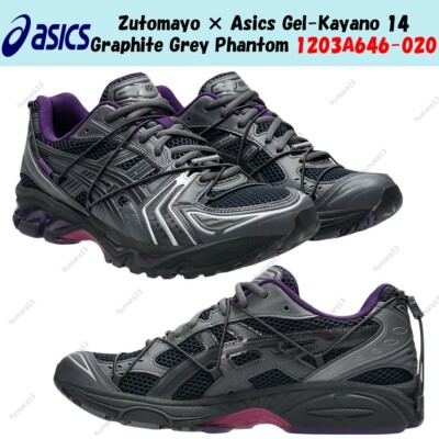 Zutomayo × Asics Gel-Kayano 14 Graphite Grey Phantom 1203A646-020 Men's Size
