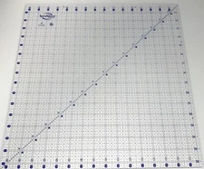 Quilting Ruler "Spin About" by Quiltcut 16.5" square quilting ruler NEW