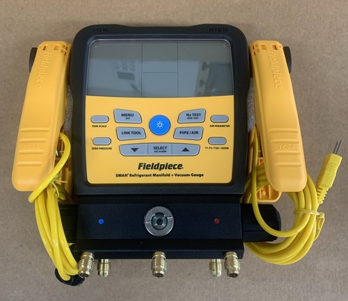 FIELDPIECE *NEW* SMAN 3-PORT WIRELESS REFRIGERANT MANIFOLD SM382V - Picture 9 of 9