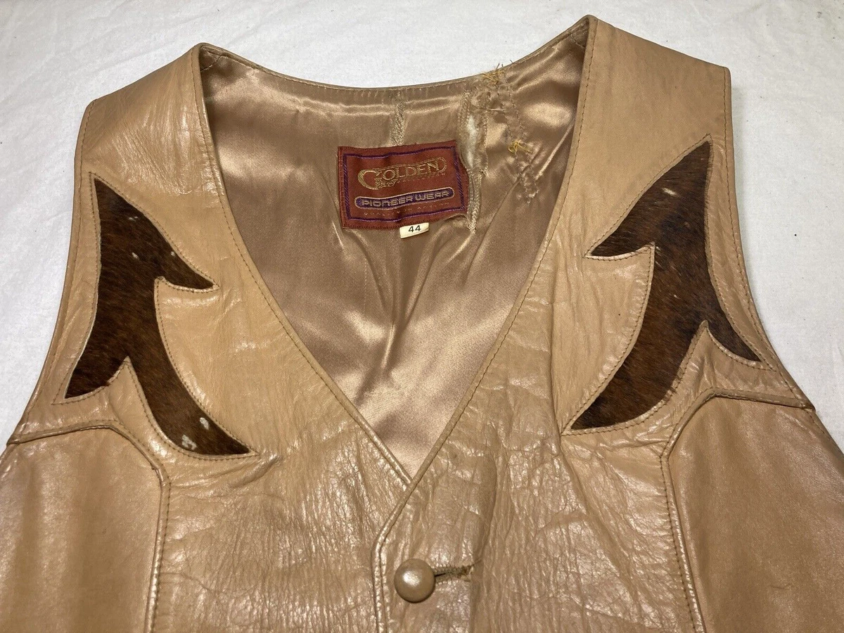 Pioneer wear top leather vest