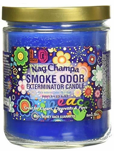 Smoke Odor Exterminator 13 Oz Jar Candle Nag Champa (3-Candles) - Image 2 of 3