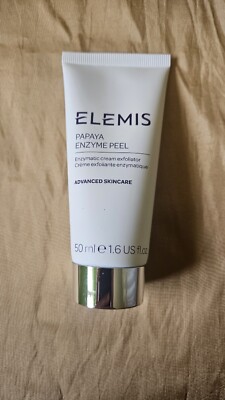 Elemis Papaya Enzyme Peel Enzymatic Cream Exfoliator Full Size 1.6oz/50ml New
